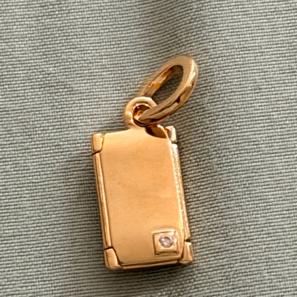 Authentic Engravable & Openable Envelope Dangle Charm - Picture 4 of 6